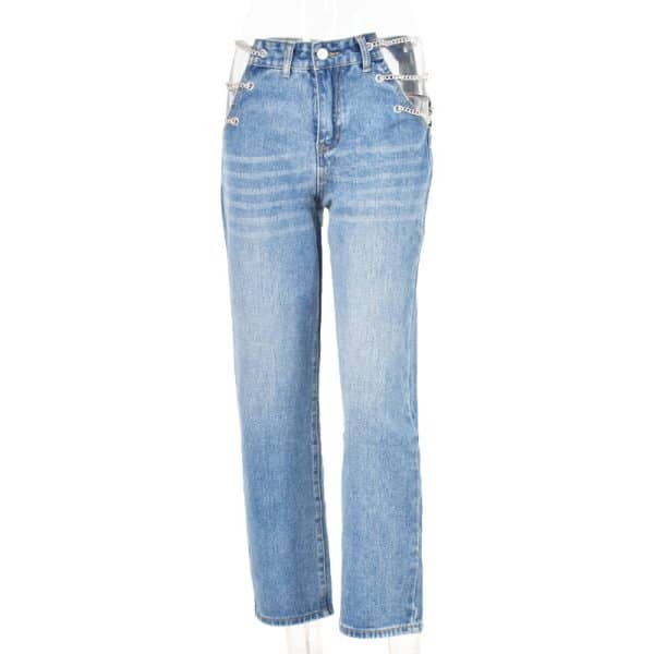 Women's Fashion Simple Sexy High Waist Jeans - Image 4