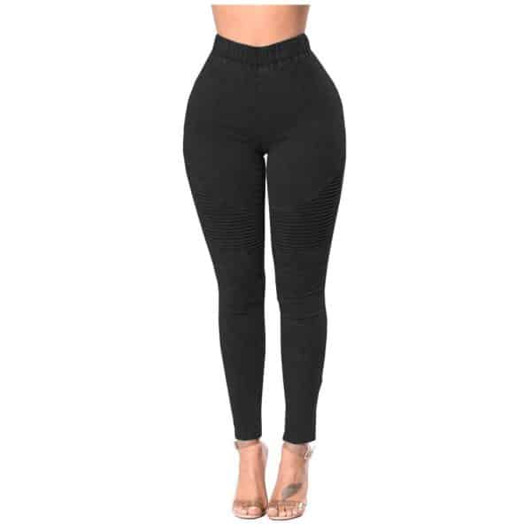 Creased Women'S High-Waisted Butt-Lifting Women'S Jeans - Image 5