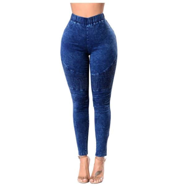 Creased Women'S High-Waisted Butt-Lifting Women'S Jeans - Image 6