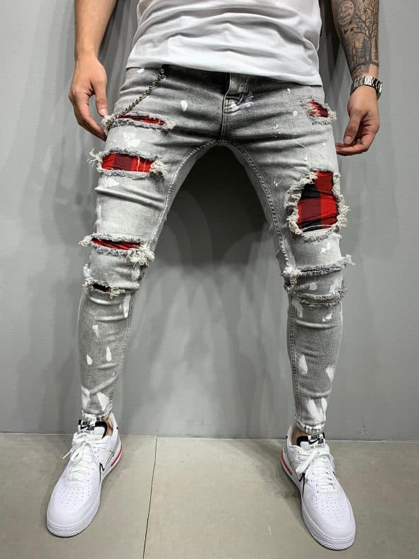 Men's paint jeans - Image 3
