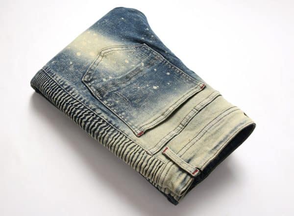 Elastic Small Straight Jeans For Men - Image 5