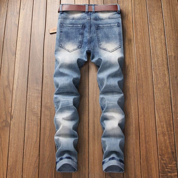 Men's Versatile Fashionable And Comfortable Jeans - Image 6