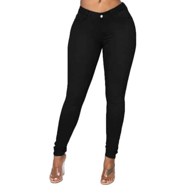 Skinny Jeans Pencil Pants Plus Size - Image 4